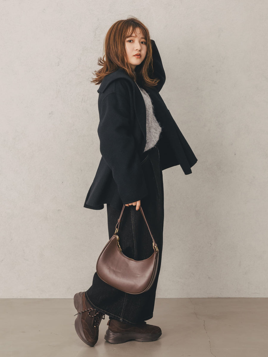 ウールリバーミドルコート　[通常]