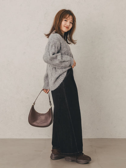 ラメタックワイドデニム-short & regular　[通常]