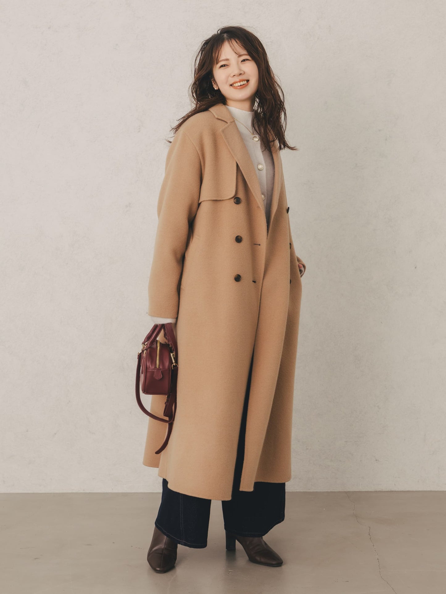 ウールリバートレンチコート-short & regular　[通常]