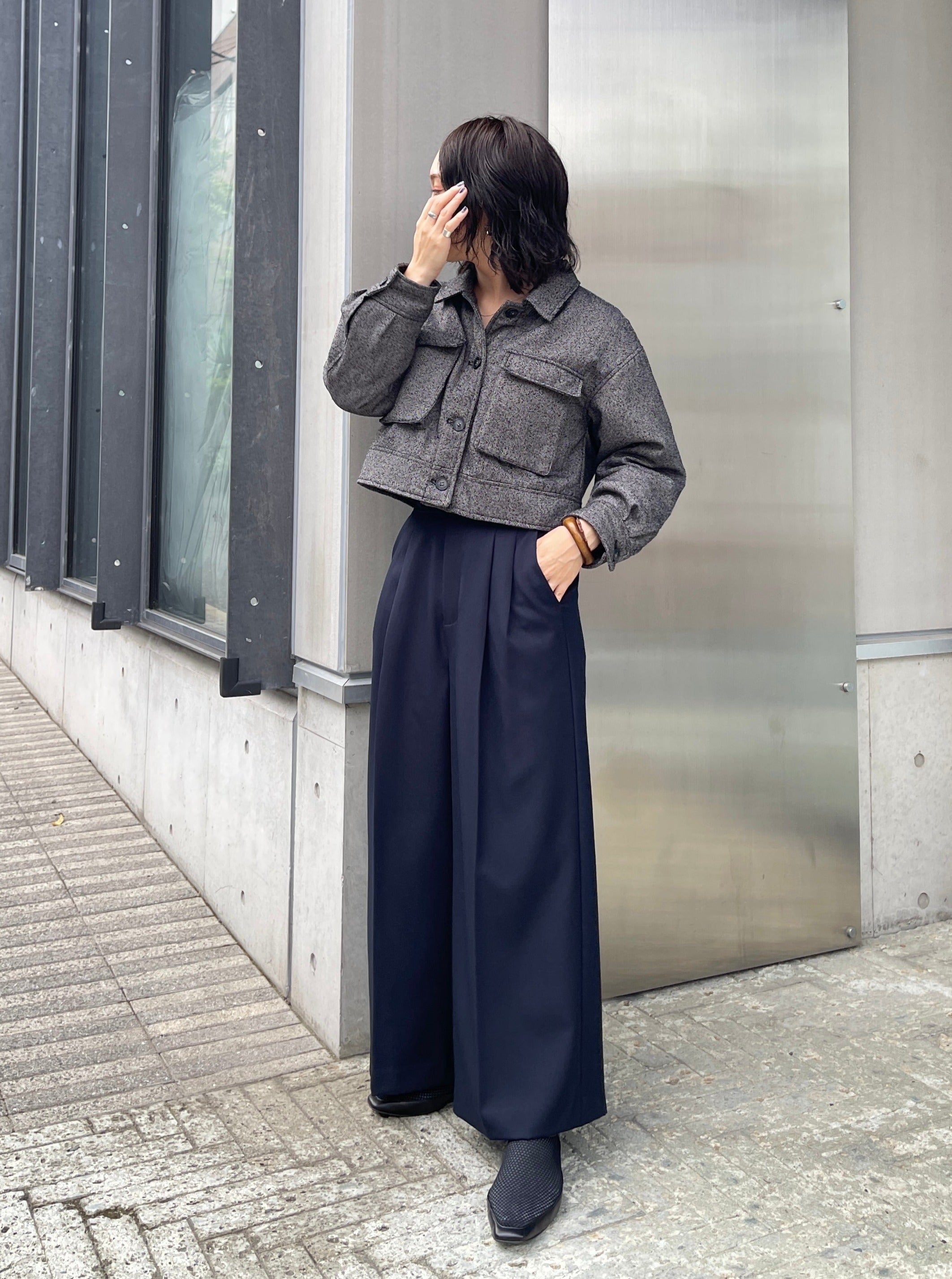 ツィーディー中綿ジャケット | 小柄・低身長女性向けファッション通販