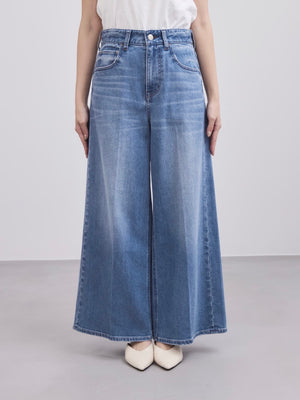 ※こちらが実物のカラーに一番お色味が近くなっております。（Mid Used）<br>149cm | B:77 W:60 H:83 股下:68.5 | regular-XS着用 (ヒールの高さ: 3.5cm)