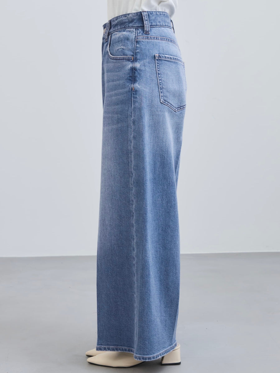 【Healthy DENIM×COHINA】BABY GINGER センタープレスデニム-short & regular　[通常]