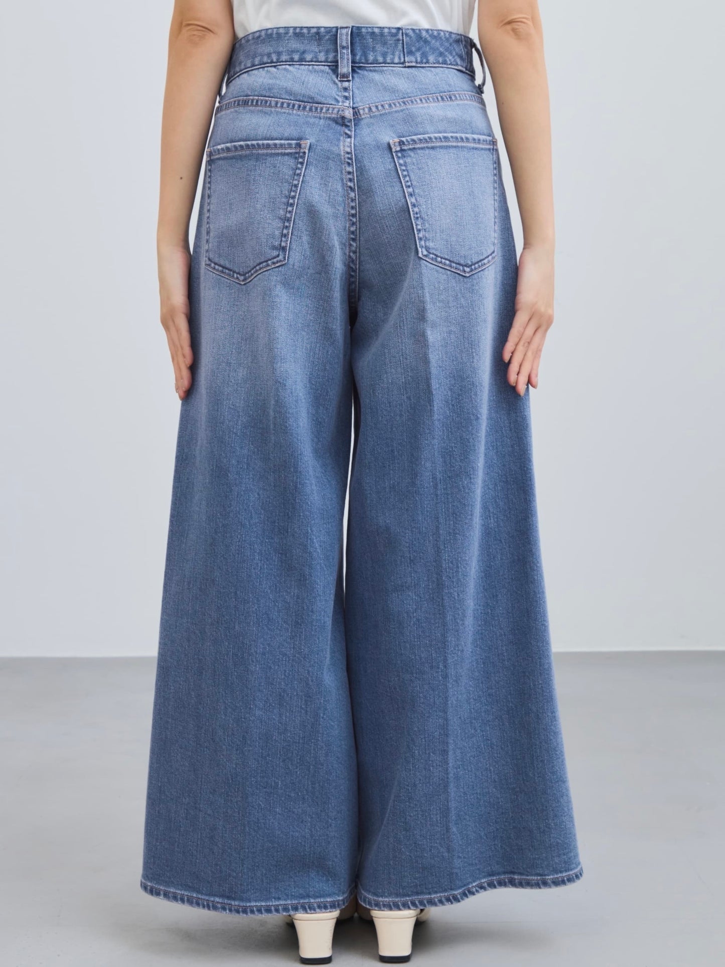 【Healthy DENIM×COHINA】BABY GINGER センタープレスデニム-short & regular　[通常]