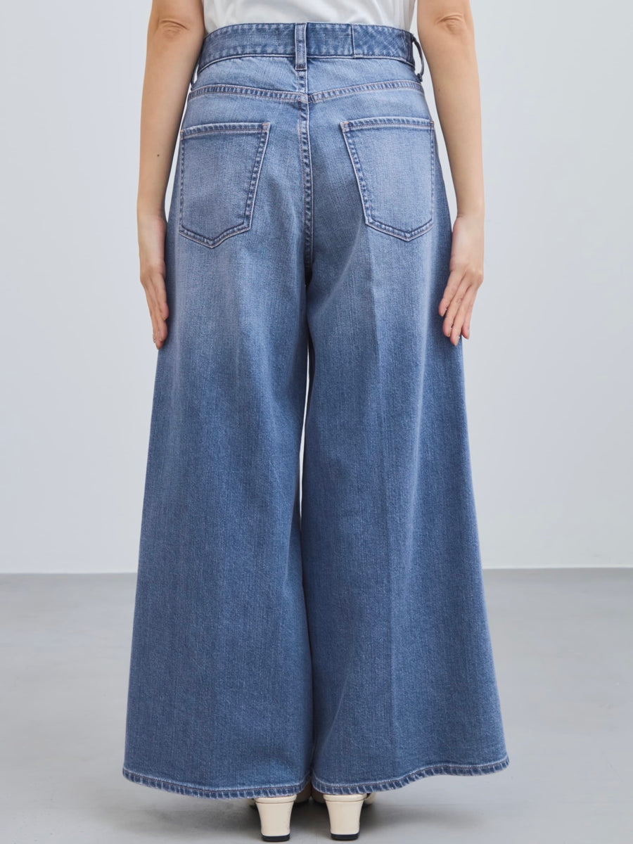 【Healthy DENIM×COHINA】BABY GINGER センタープレスデニム-short & regular　[通常]