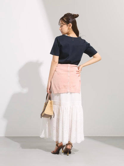 【接触冷感】シルケットコットンベーシックTシャツ　[通常]