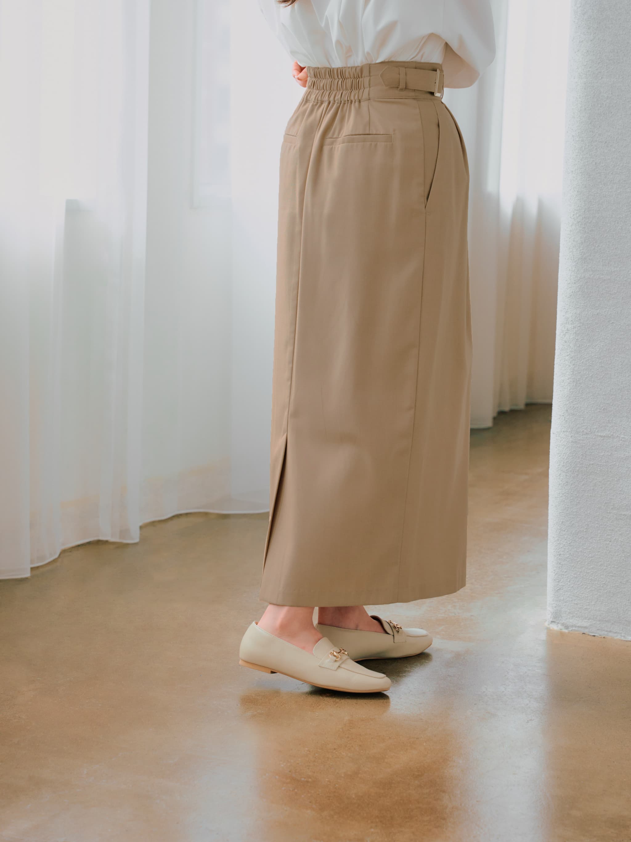 cohina グルカデザインIラインスカート
