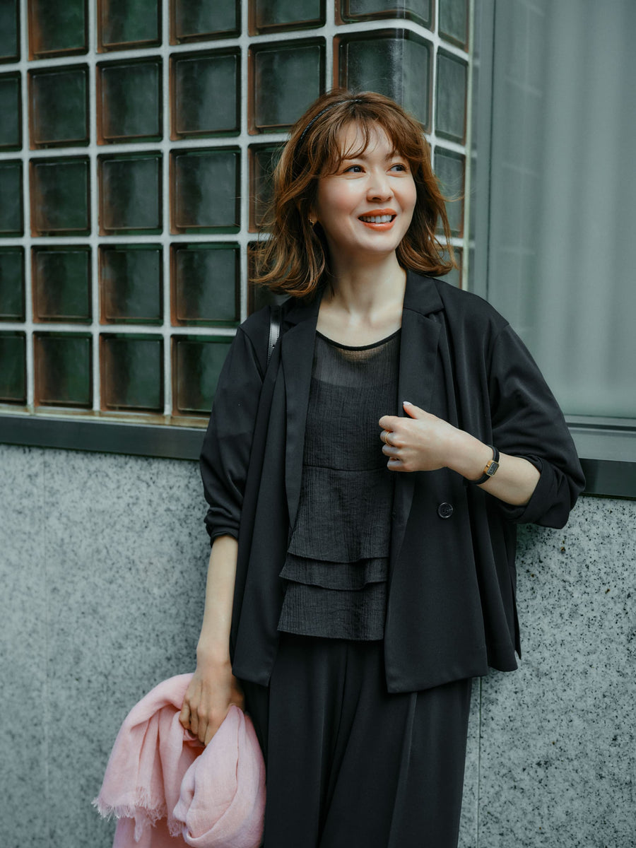 【UVカット/ウォッシャブル/防シワ】リラクシージャケット　[通常]