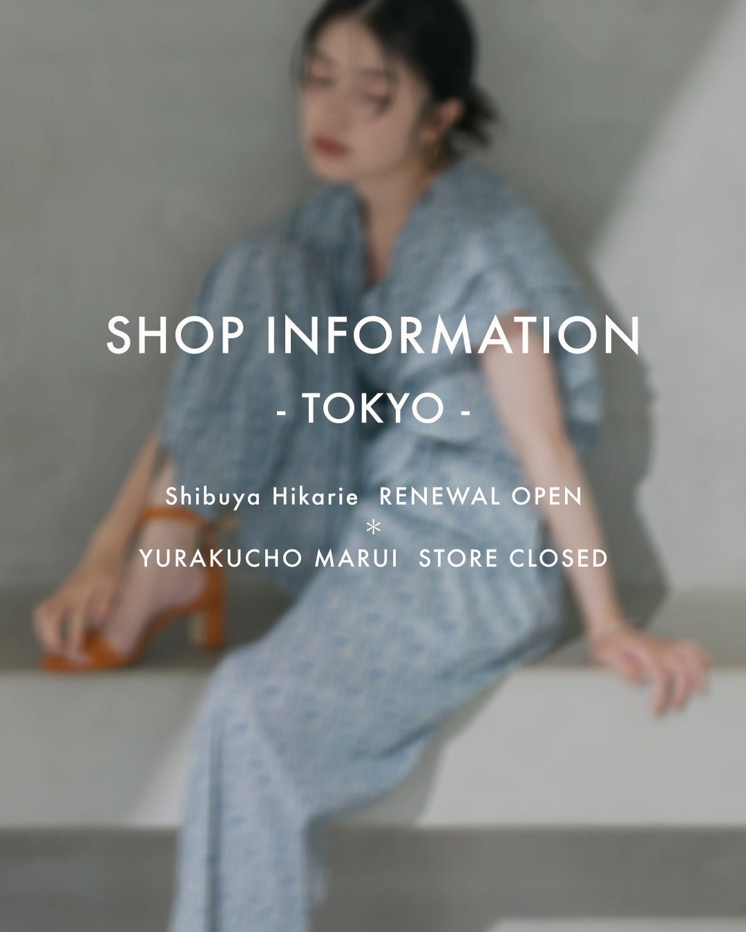 SHOP INFORMATION -OSAKA-