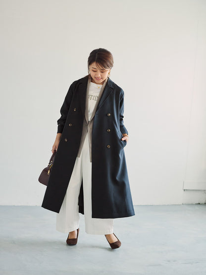 ワイドストレートカーゴパンツ-short & regular　[通常]