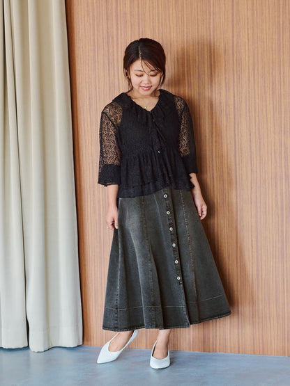 144cm | B:80 W:64 H:84 股下:62 | short-XS着用