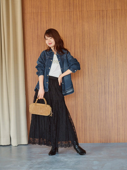 148cm | B:72 W:61 H:88 股下:68 | 23.0〜23.5cm着用着用