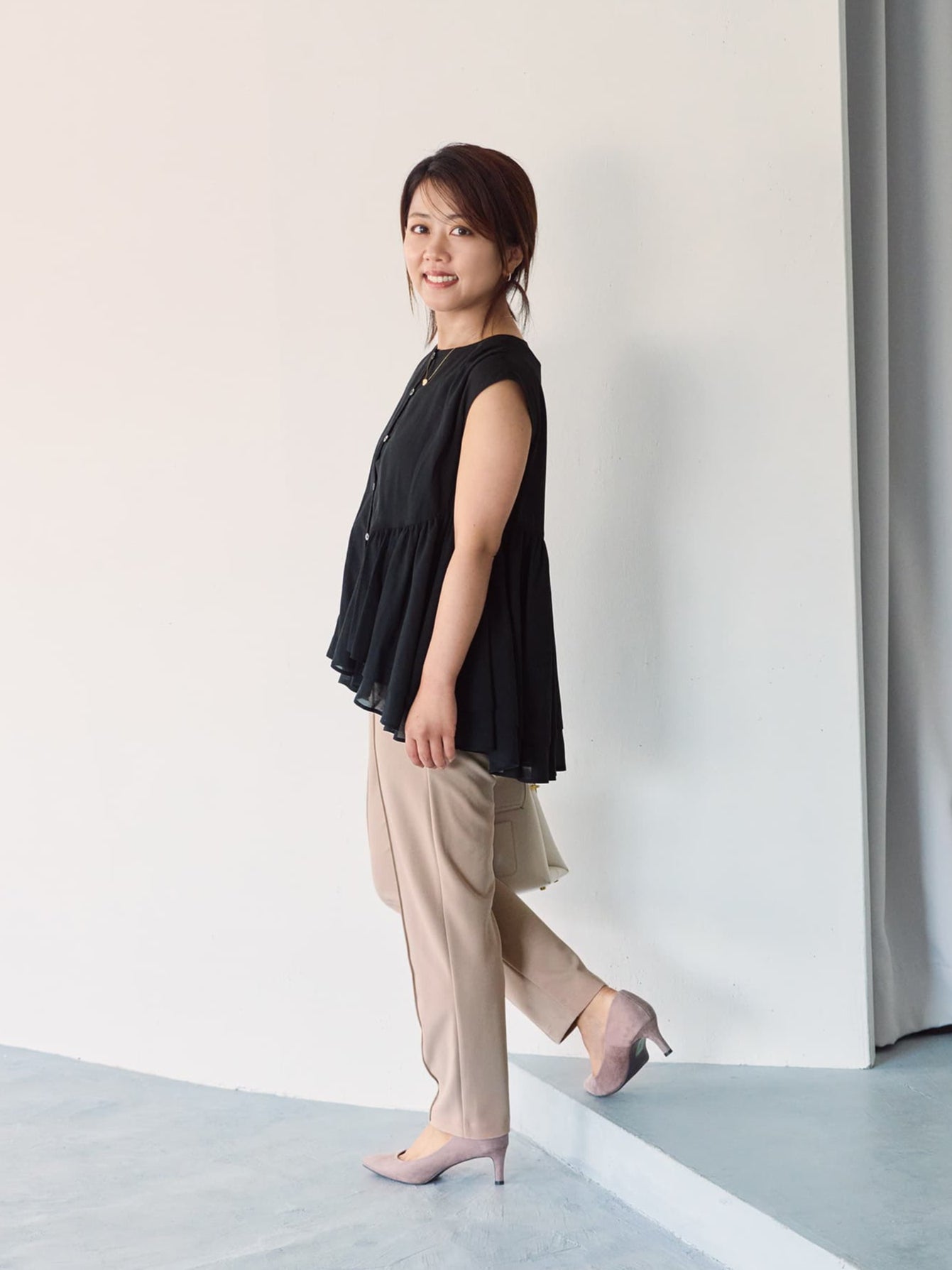 イージーナローパンツ-short & regular　[通常]