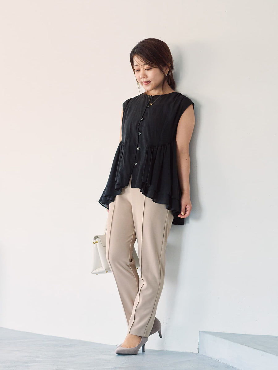 イージーナローパンツ-short & regular　[通常]