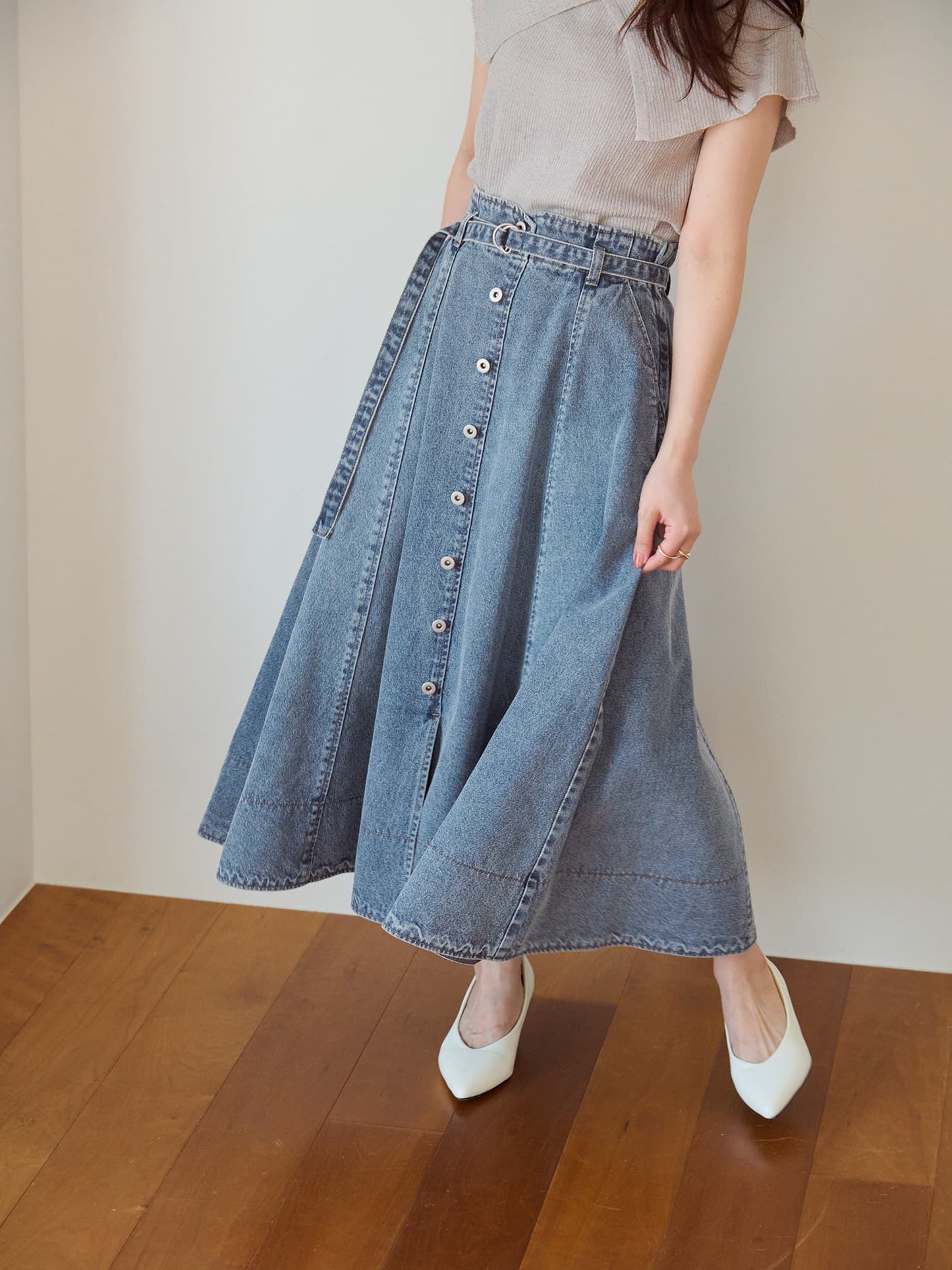 148cm | B:72 W:61 H:88 股下:68 | regular-XS着用