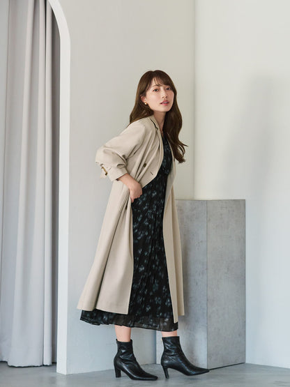 セットバックスクエアトゥショートブーツ　[通常]