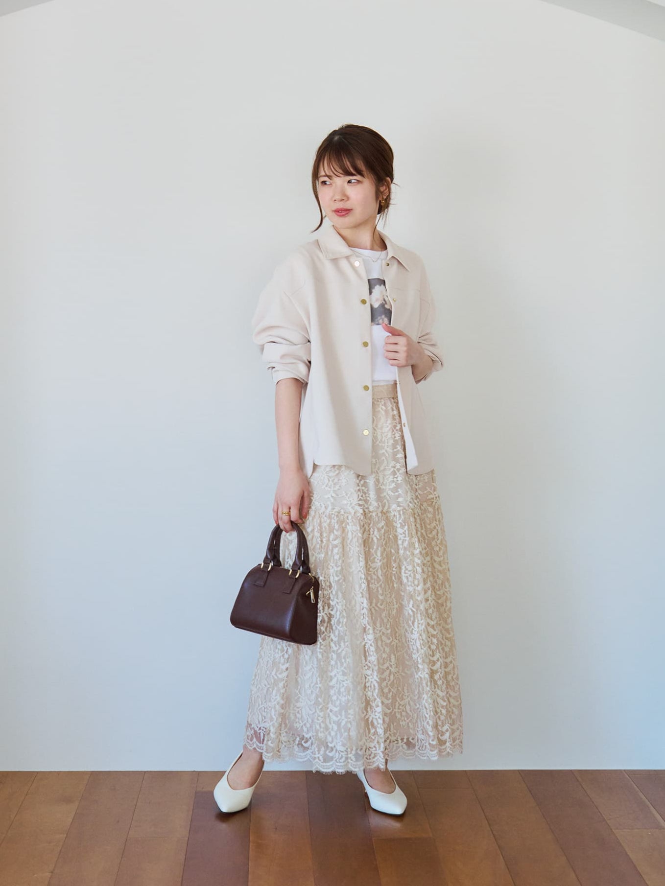 ジョーゼットシャツジャケット　[通常]