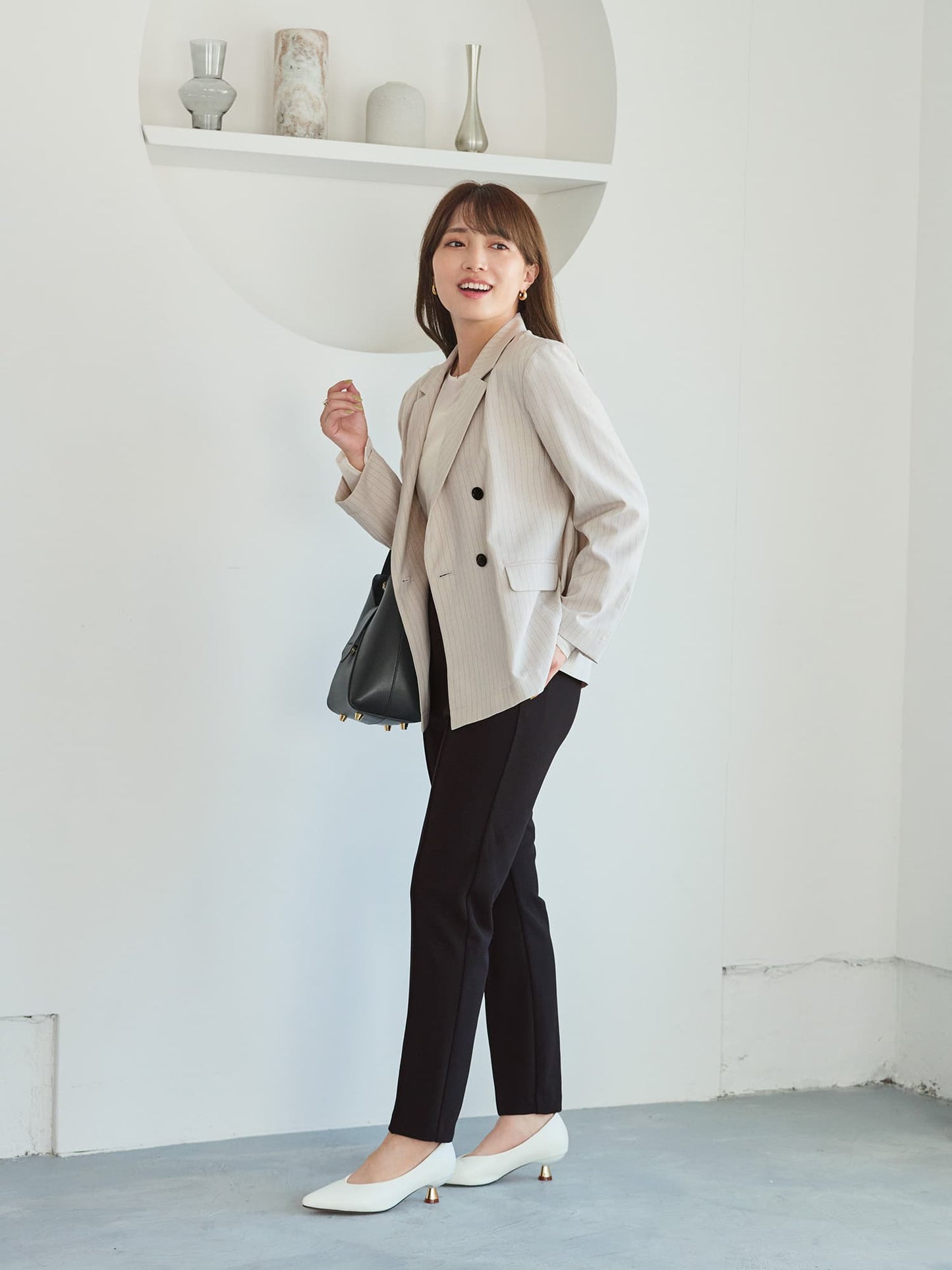 イージーナローパンツ-short & regular　[通常]