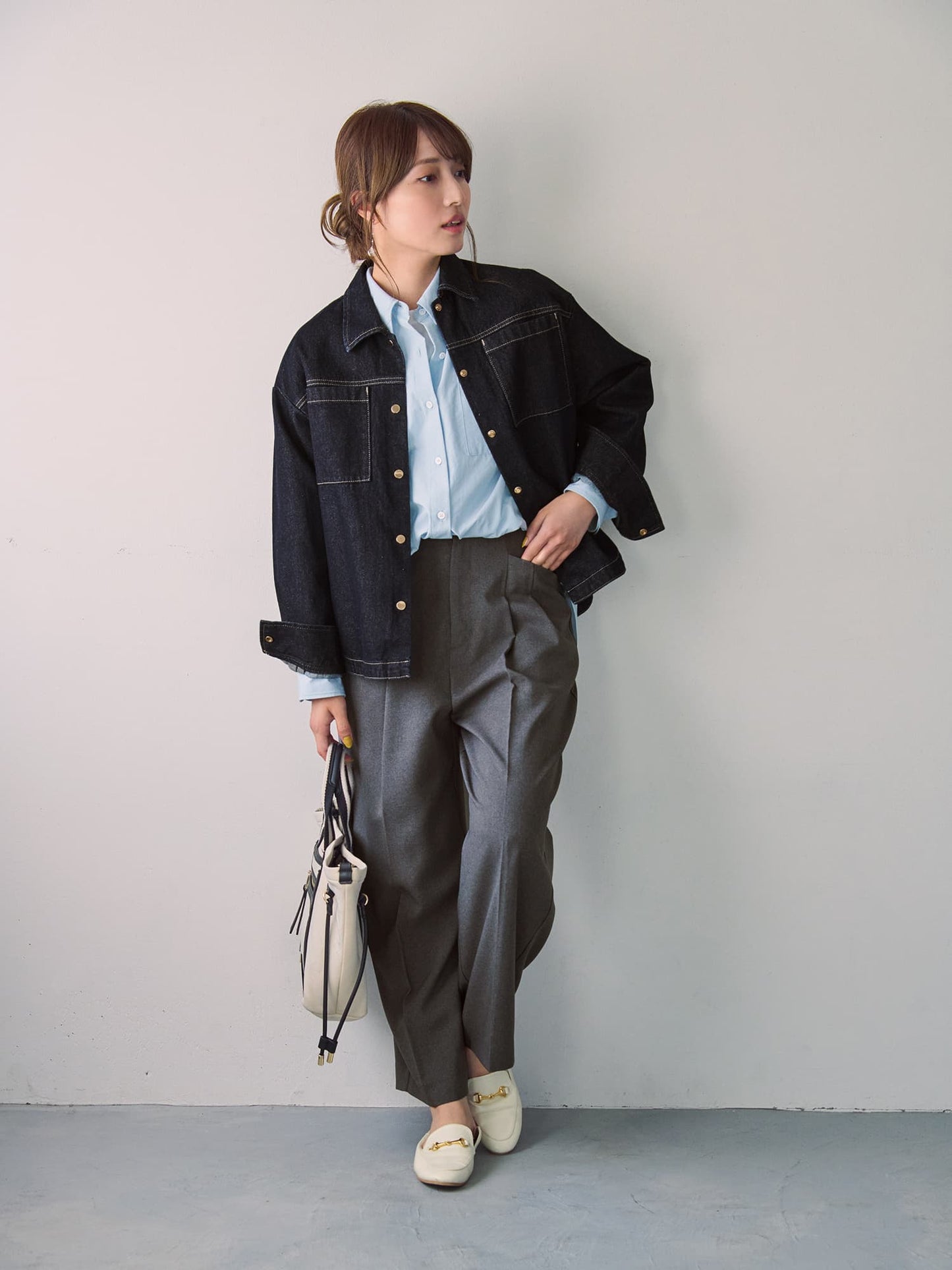 152cm | B:78 W:62 H:86 股下:71 | regular-XS着用