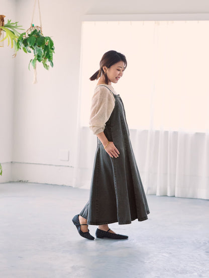 アルパカウール2wayネックニット　[通常]