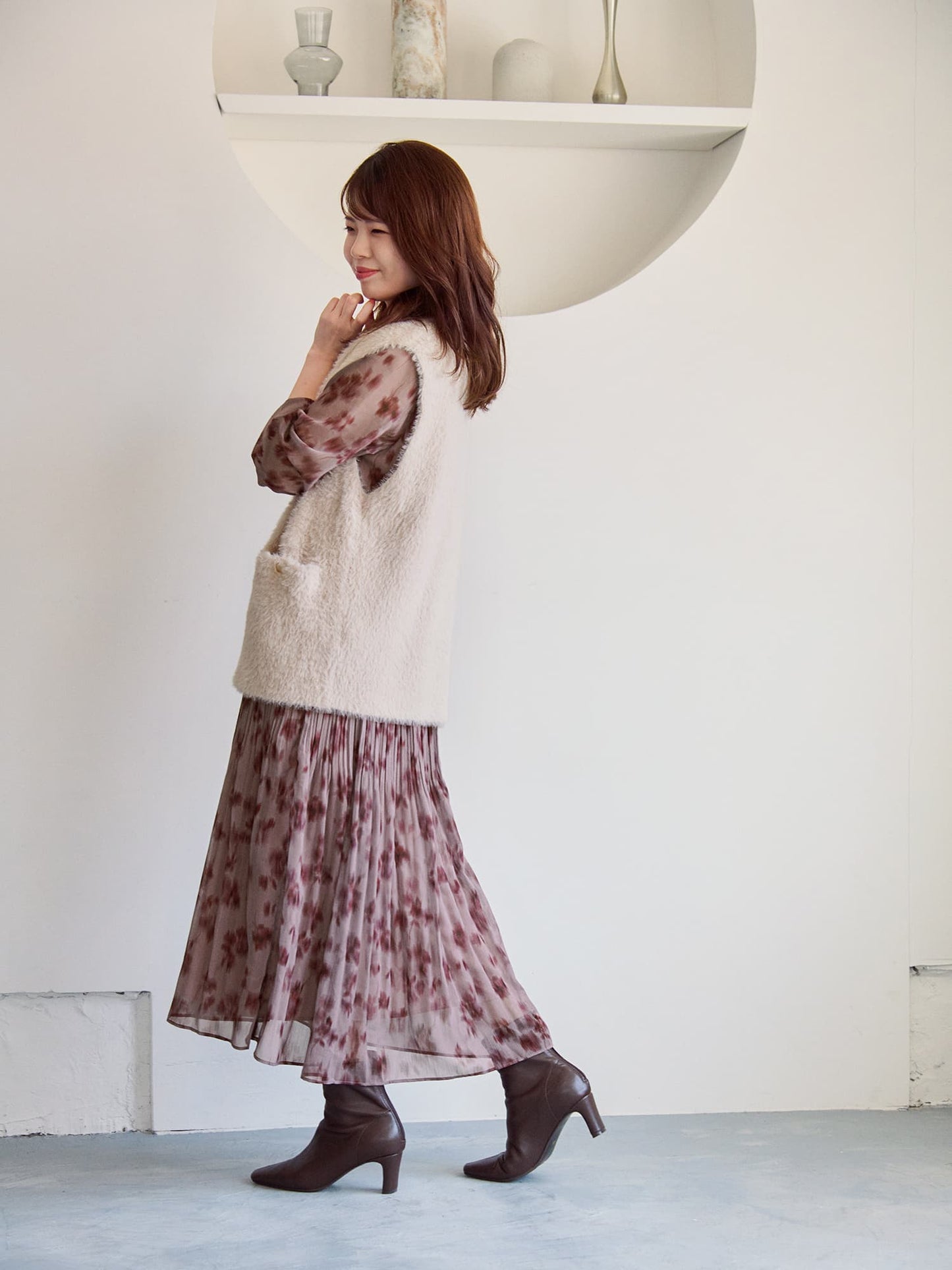 ダブルフェイスフェザージレ　[通常]