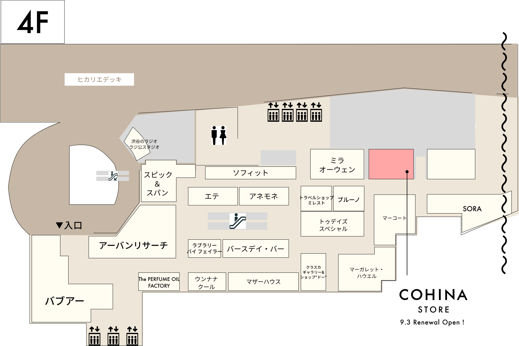 SHOP INFORMATION  TOKYO 2607