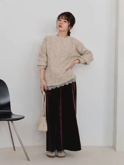 148cm | B:72 W:55 H:77 股下:68 | ワンサイズ着用