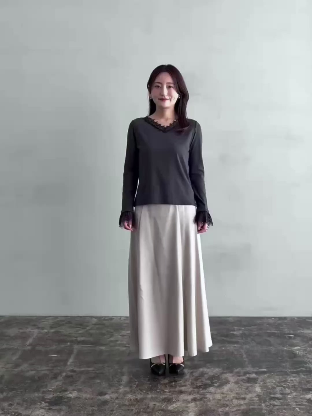 テレスココテレースコ レースドッキングテレコトップス | 小柄・低身長女性向けファッション