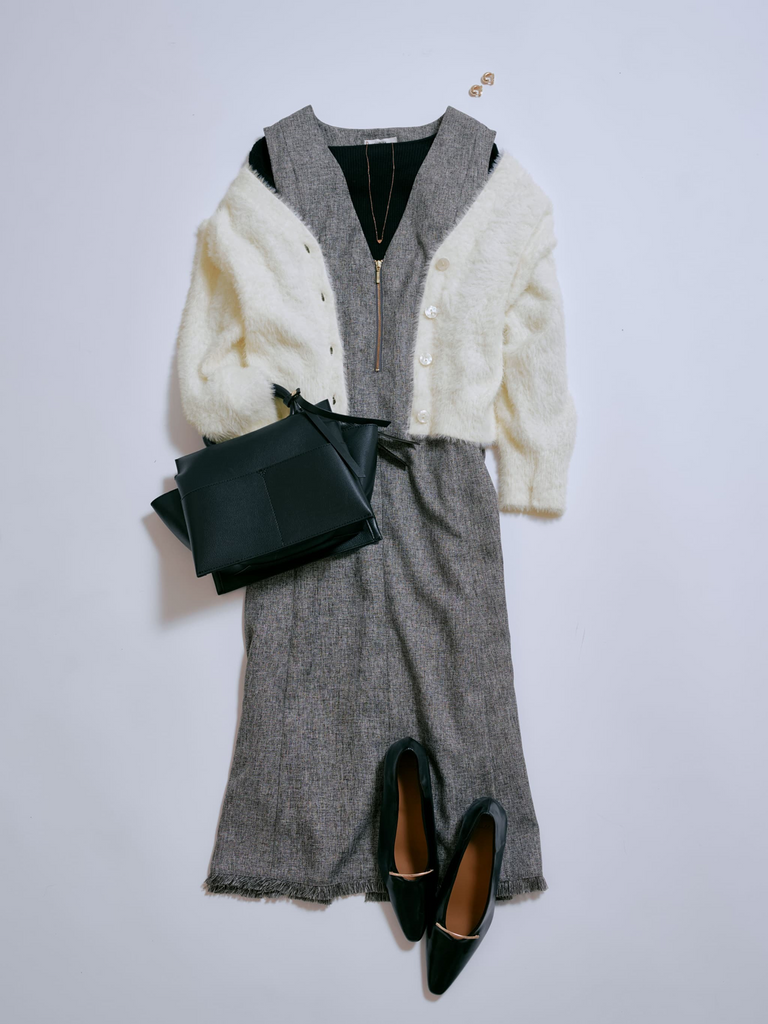 スタイリスト阿部絵莉香さんに聞く 秋のレイヤードコーデテクニック