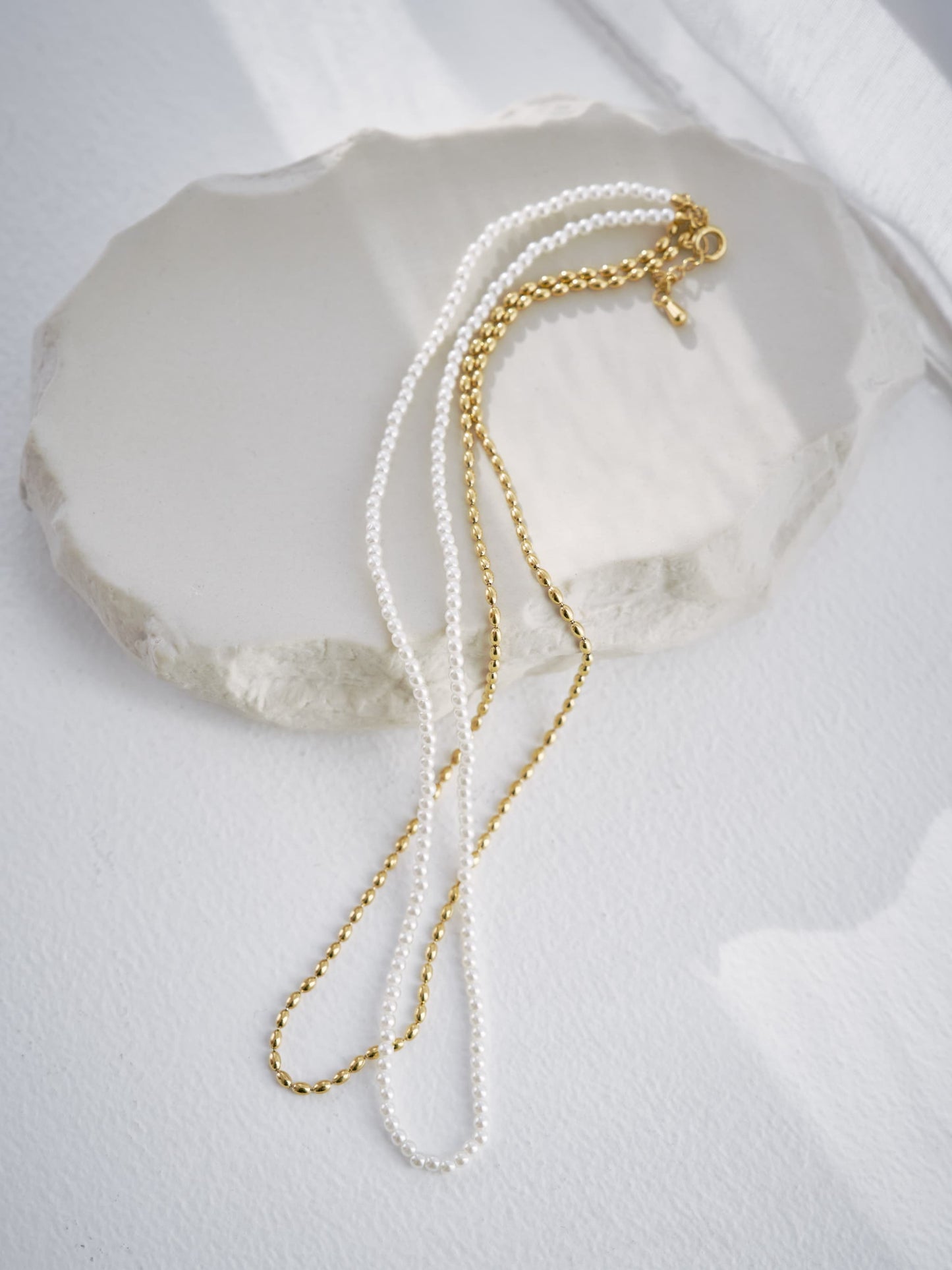 ミックスレイヤードネックレス　[通常]