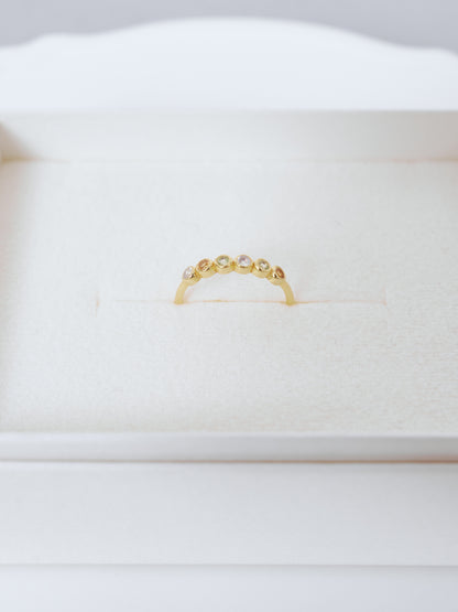 【odulコラボ】ドットハーフエタニティリング　[通常]