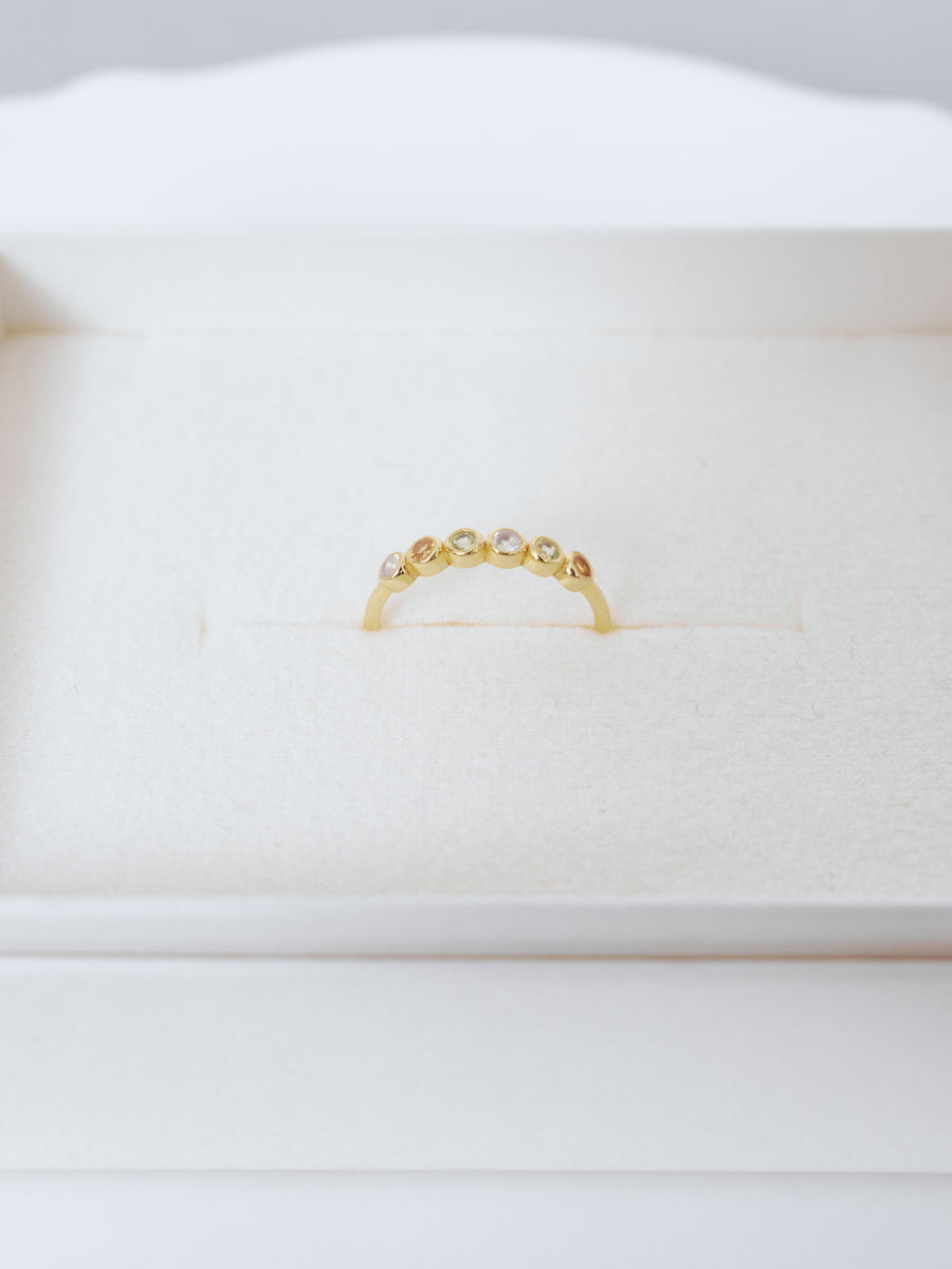 【odulコラボ】ドットハーフエタニティリング　[通常]