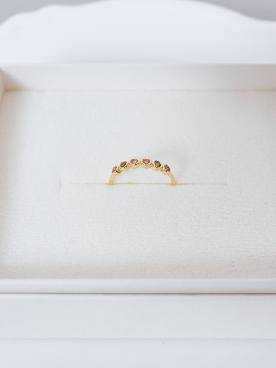 【odulコラボ】ドットハーフエタニティリング　[通常]