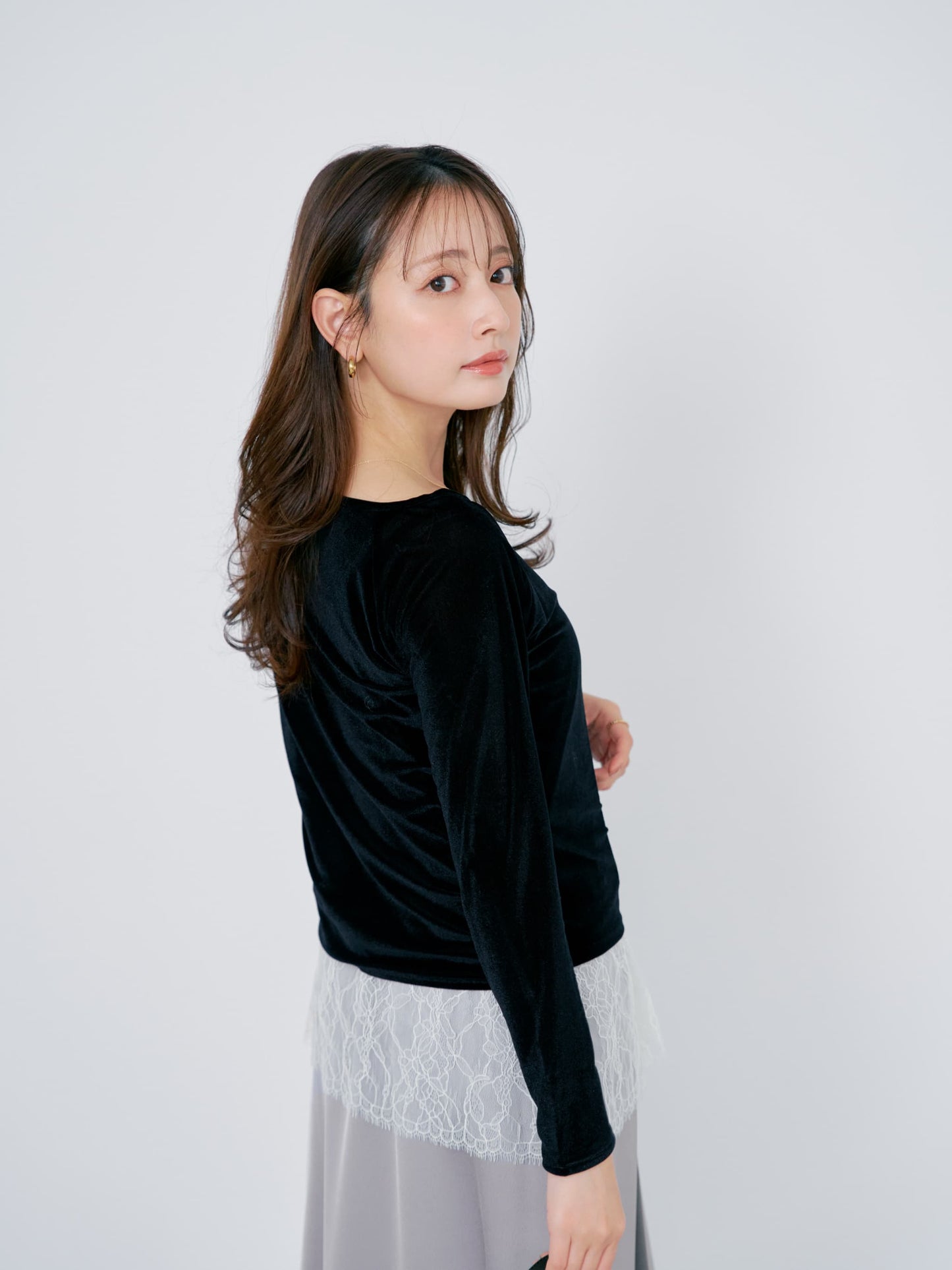 レースドッキングキャミソール　[通常]