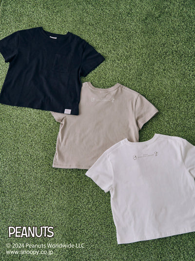 【PEANUTSコラボ】スヌーピーメッセージTシャツ　[通常]
