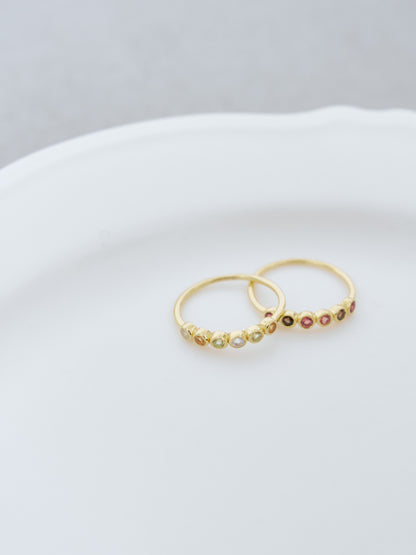 【odulコラボ】ドットハーフエタニティリング　[通常]