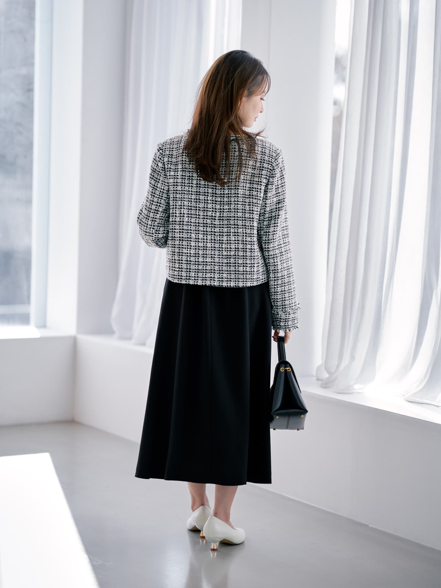 ミックスツイードジャケット　[通常]