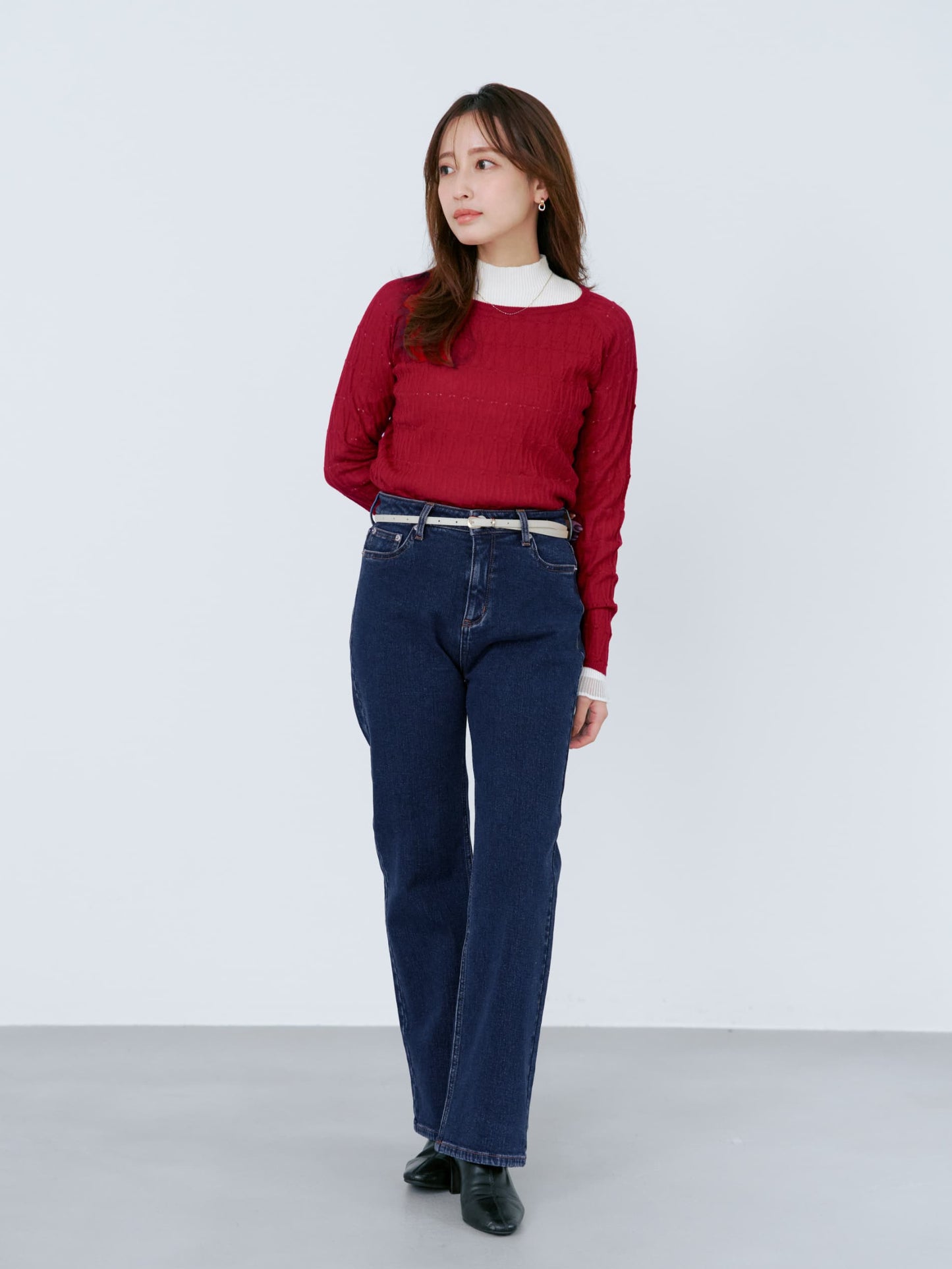 149cm | B:77 W:60 H:83 股下:68.5 | regular-XS着用