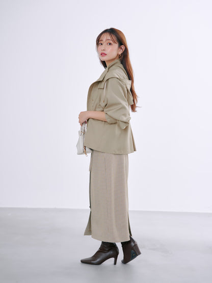 テントラインフーデッドブルゾン　[通常]