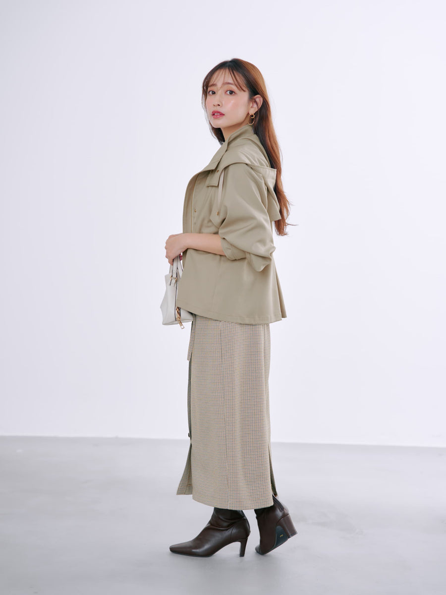 テントラインフーデッドブルゾン　[通常]