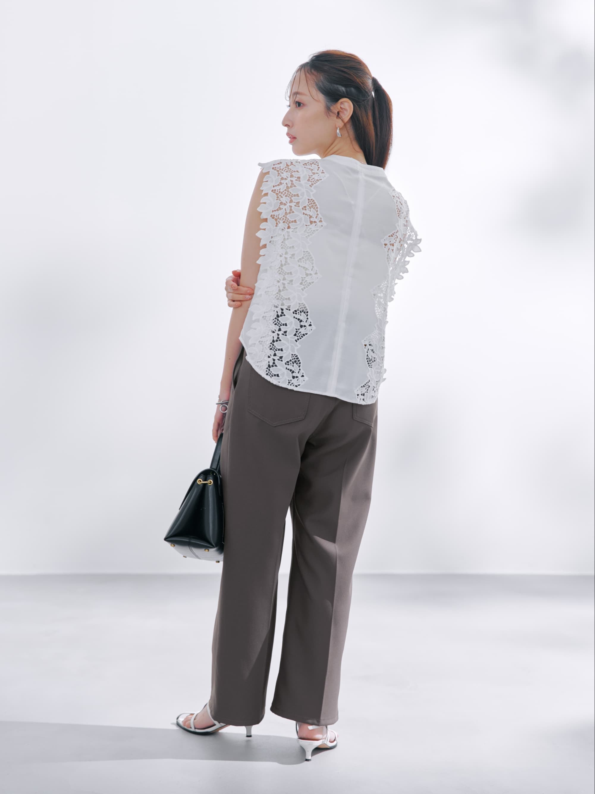 Wranglerコラボ】ランチャーセミフレアパンツ-short & regular | 小柄