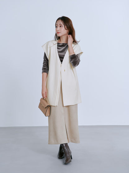 アシメフロントジレ　[通常]