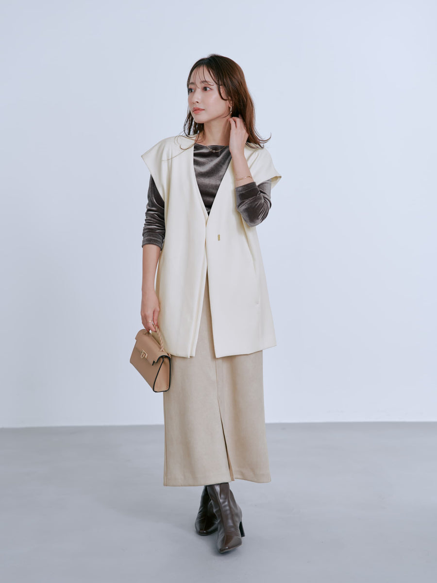 アシメフロントジレ　[通常]