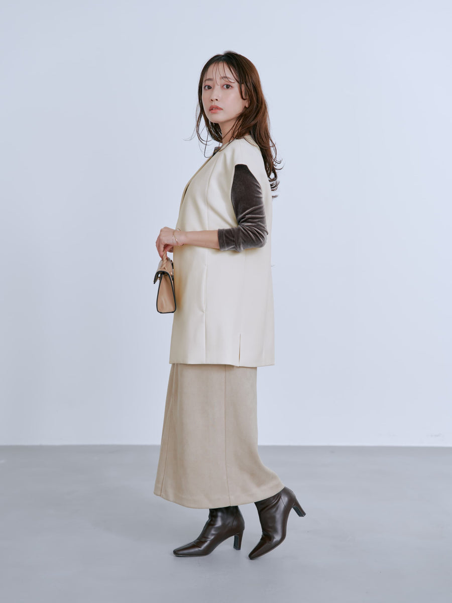 アシメフロントジレ　[通常]