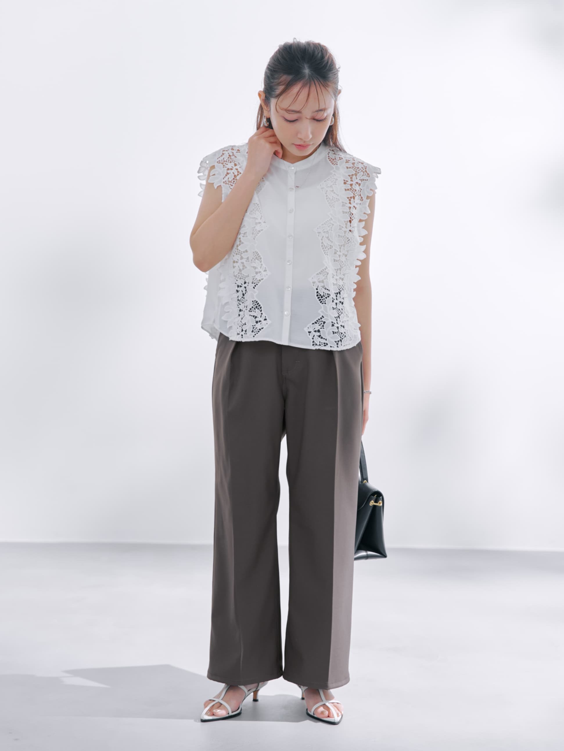 Wranglerコラボ】ランチャーセミフレアパンツ-short & regular | 小柄