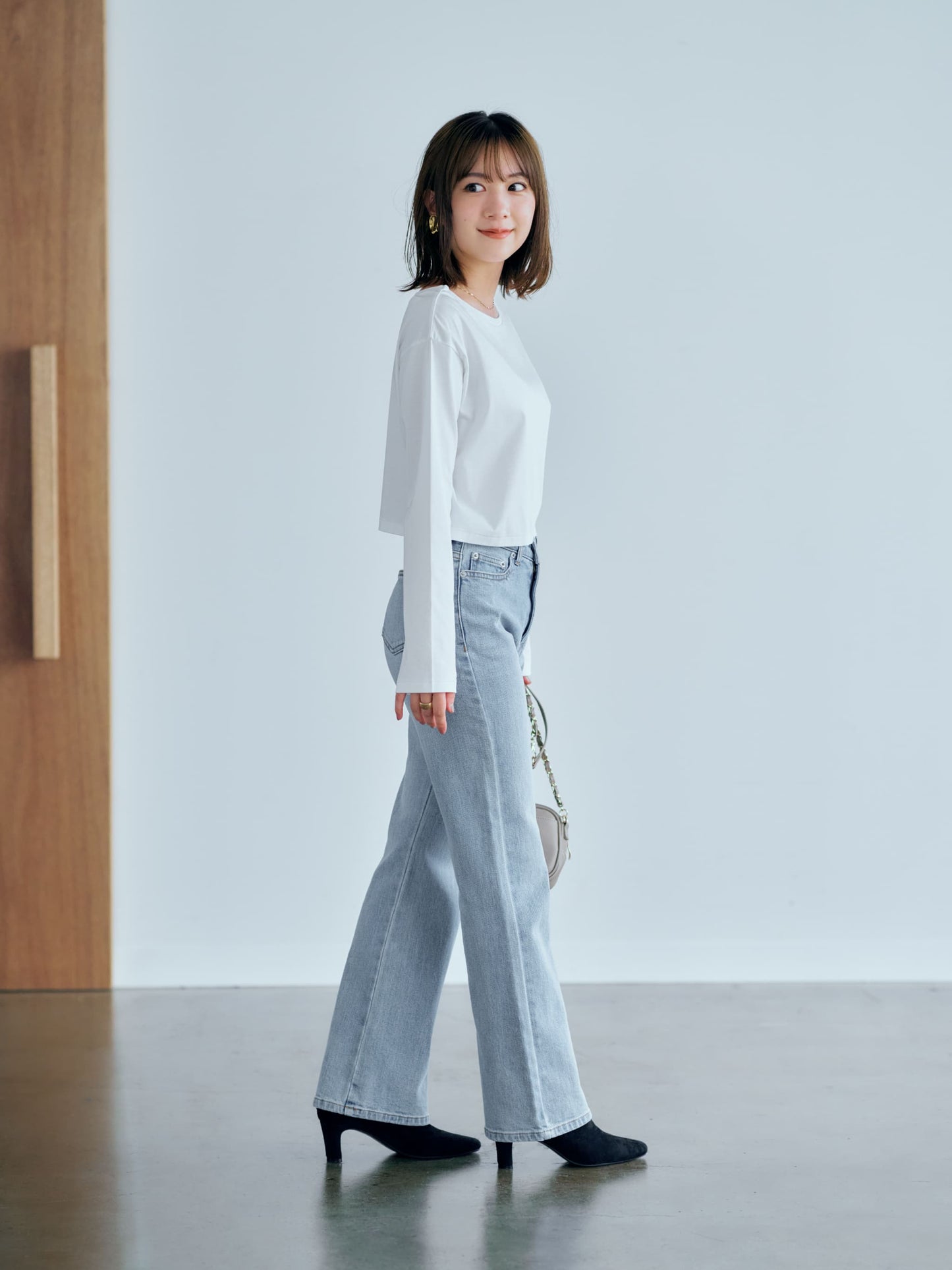 COHINA DENIM ブーツカット-short & regular　[通常]