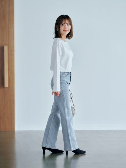 COHINA DENIM ブーツカット-short & regular　[通常]