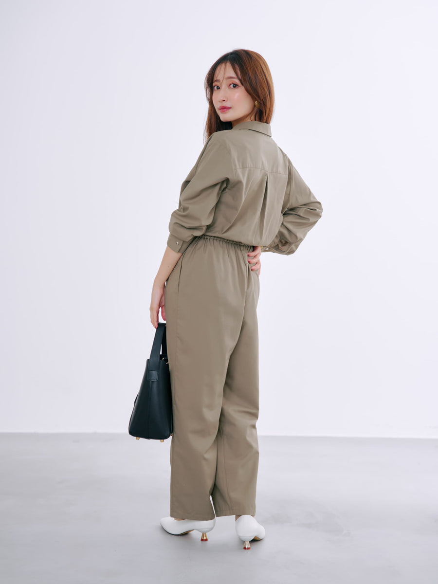 セミドッキングテーパードオールインワン-short & regular　[通常]