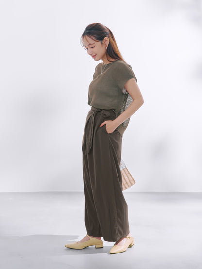 ラップデザインカーヴィーパンツ-short & regular　[通常]