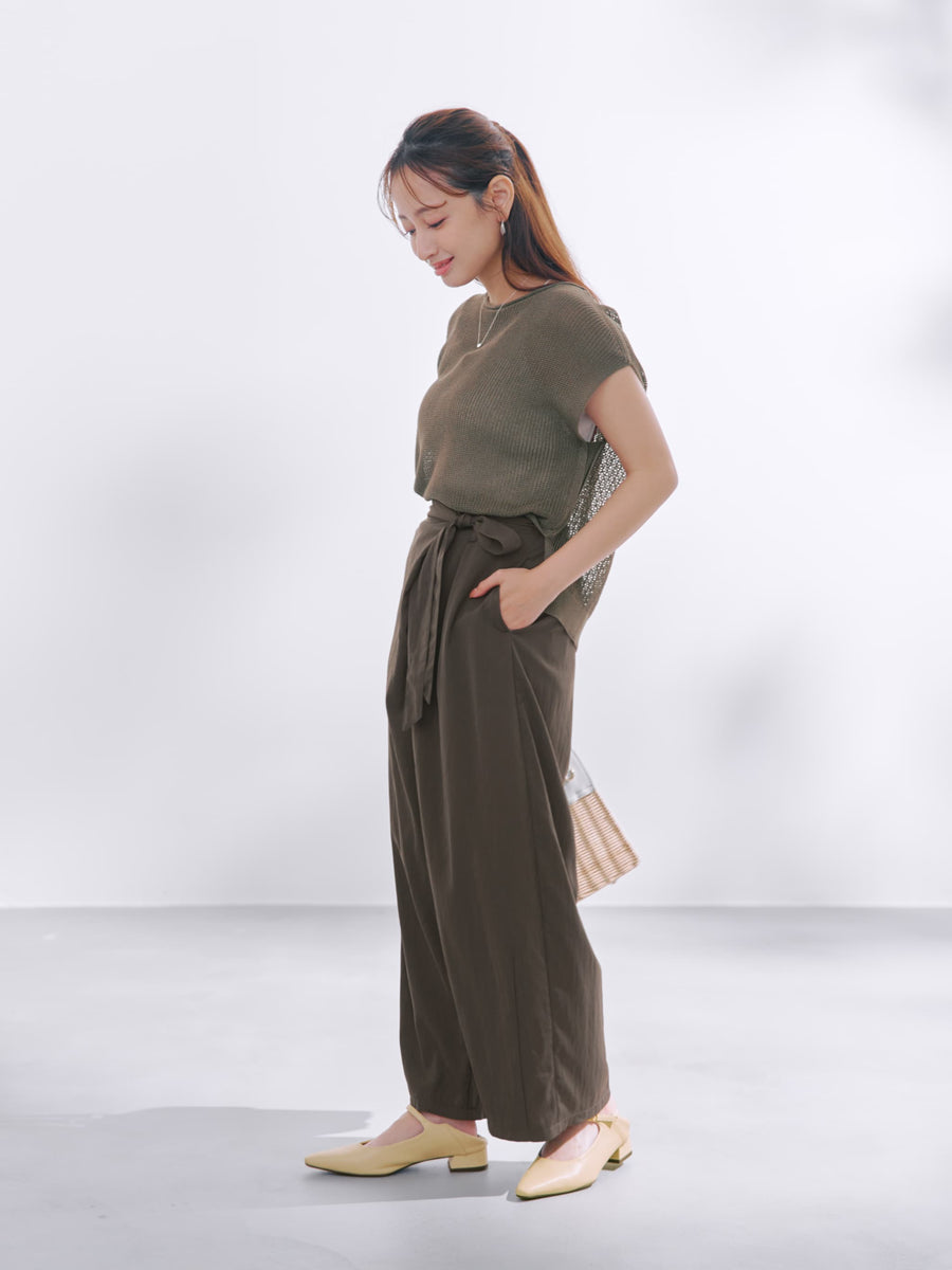 ラップデザインカーヴィーパンツ-short & regular　[通常]