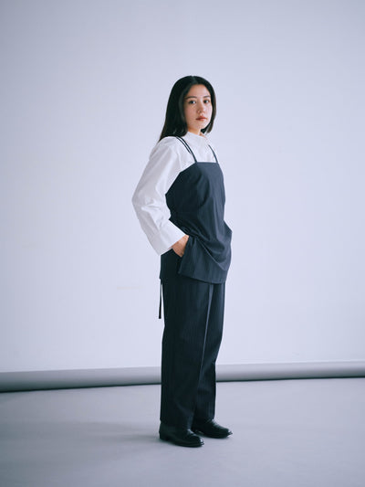 S / ネイビー（ストライプ）